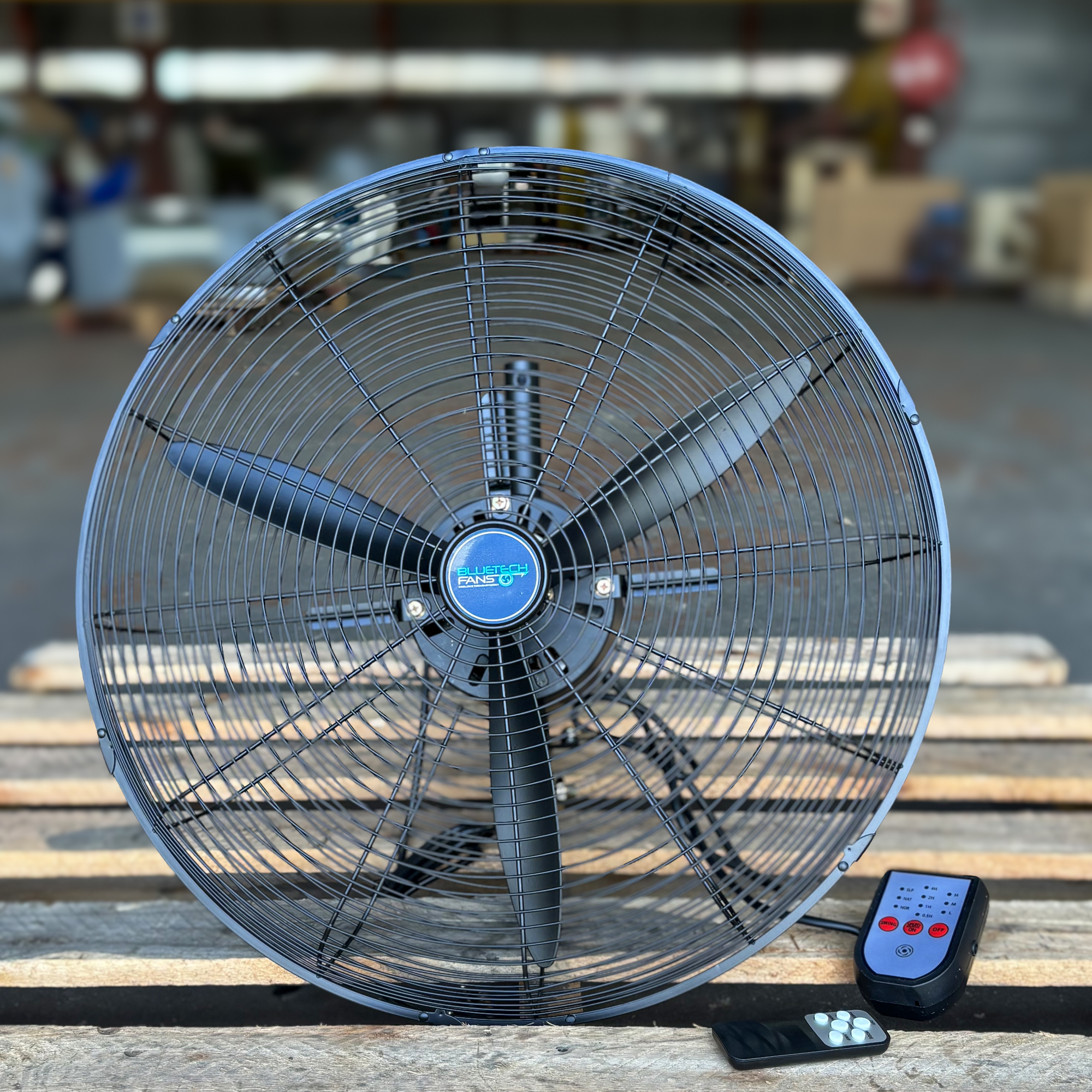 DF - Remote Controlled Wall Mounted Fan